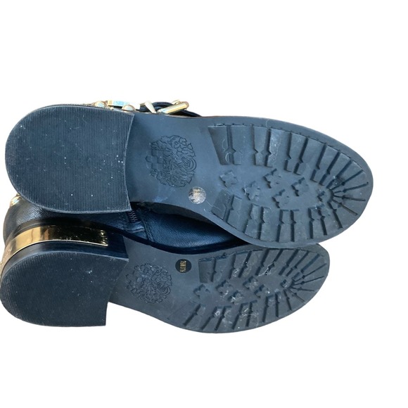 Vince Comuto Revolve boots women's size 7.5 Windetta Motorcycle harness rivets - Picture 9 of 10